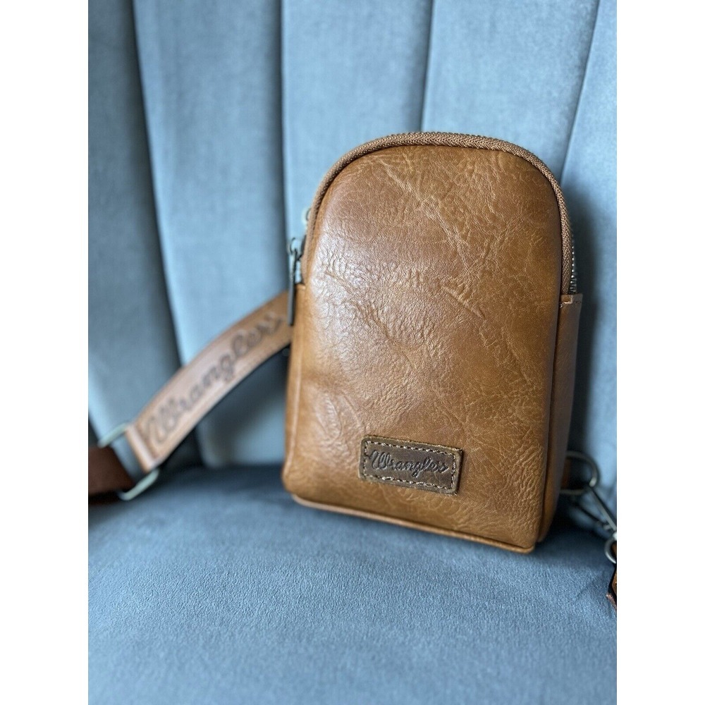 New Without Tags Vegan Wrangler Crossbody Purse Bag Backpack
